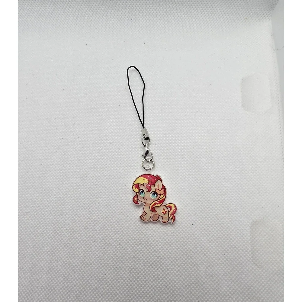 Sunset‎ Shimmer My Little Pony Inspired Phone Charms! Handmade